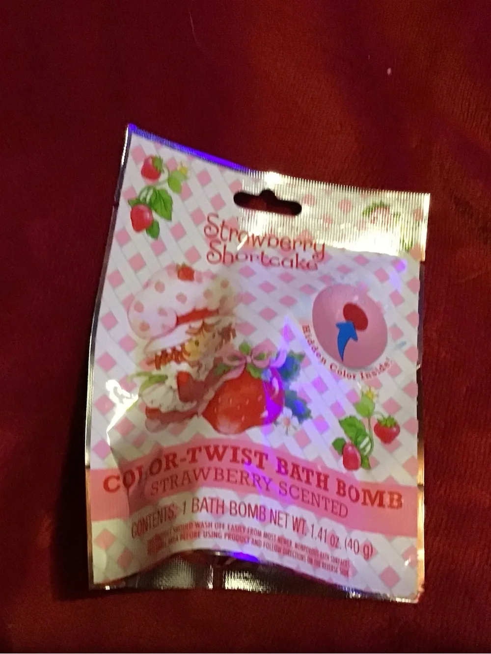 N/A strawberry scented